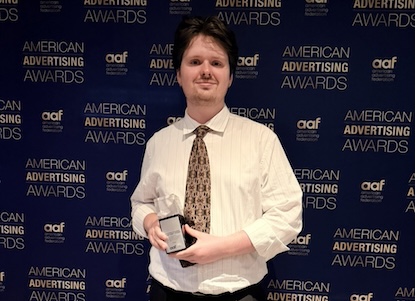 UA graphic design student earns silver award in national competition