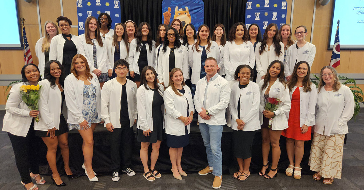 ua-wayne-nursing-students-mark-milestone-at-white-coat-ceremony