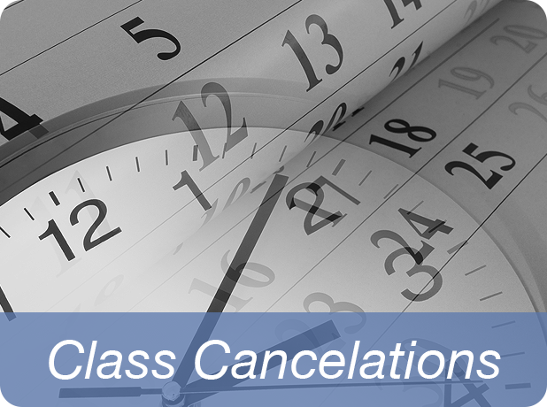 Class Cancelations